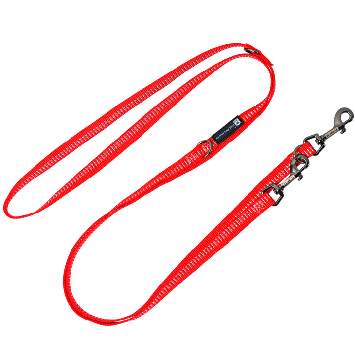 Red Ember Reflective Balance Harness Bundle With Multi-Function Leash